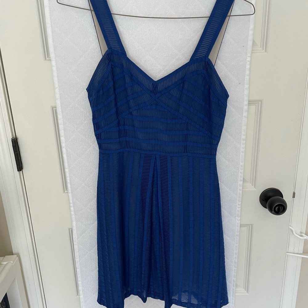 Boutique blue dress